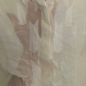 Sundance Silk Western Embroidered Shirt